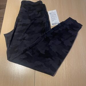 Lululemon Athletica Black Camouflage Joggers